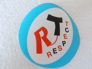 RT RESPECT レフェリー レフリー 審判 サッカー ワッペン/フットサル スポーツ 刺繍 カスタム オリジナル おしゃれ 186