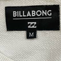 【人気】BILLABONG ビラボン スウェット ロゴ 白 黒_画像8