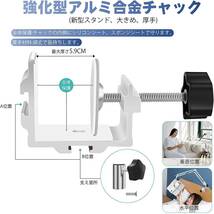 タブレット スタンド スマホスタンド ベッド・卓上用延長タイプ多機能アームスタンド 寝ながらベッド用/265_画像6