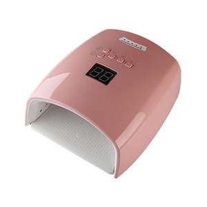 rechargeable battery UV+LED 48W ногти свет заряжающийся цвет : розовый 
