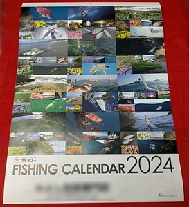 ◆マルキュー　2024年　写真カレンダー　店名あり　　(新品未使用) 