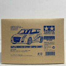 未組立 TAMIYA 1/10 GoPro MONSTER SPORT SUPER SWIFT SUZUKI タミヤ スズキ スイフトスポーツ RCカースペアボディセット ZC32S ミニカー_画像1