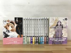 M33●ガンスリンガーガール GUNSLINGER GIRL 全15巻完結セット 相田裕 全帯付き アニメ化 電撃大王 1518! 勇気あるものより散れ 231206