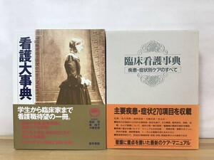 L37●看護大事典/臨床看護事典 疾患・症状別ケアのすべて 2冊 和田攻 南裕子 小峰光博 高久史麿 森岡恭彦 大国真彦 医療用語 ケア 231114