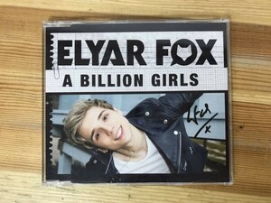 P88●サイン付き!!エリアール・フォックス Elyar Fox 「A Billion Girls」シングルCD■ドゥ・イット・オール・オーヴァー・アゲイン 230928