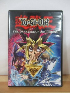 A18●劇場版 遊戯王 THE DARK SIDE OF DIMENSIONS DVD アメリカ版 アニメ デュエルモンスターズ 中古 221011