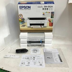 1 通電 箱付き EPSPON エプソン EW-052A インクジェッタープリンター 印刷 コピー
