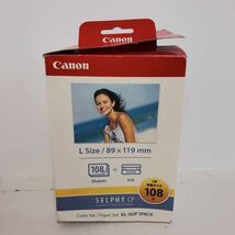 箱付き 未使用 canon キャノン KL-36IP ３PACK SELPY CP 印刷　コピー 写真 Lサイズ　インク フィルム　カメラ_画像3