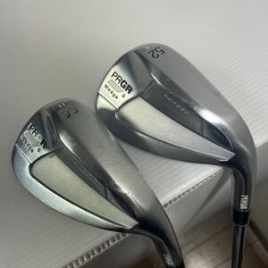 ウェッジ2本セットPRGR 0 WEDGE 52°/8° 58°/11° MODUS3 TOUR105 Sフレックス プロギア ウェッジ モーダス105 番1714