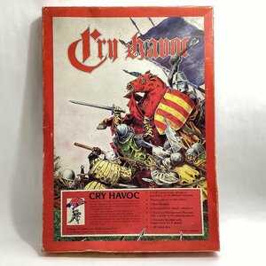 ボードゲーム　CRY HAVOC　Man to Man Combat in the Middle Ages　Made in England　英国製 1981　中世　13世紀　騎士