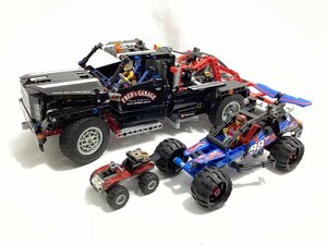 ☆1円スタート　※ジャンク　LEGO　レゴ　色々 まとめて　テクニック 9395 ピックアップトラック　42010 オフロードレーサー　他 バギー