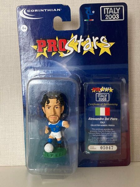【人気】デルピエロ イタリア代表 コリンシアンサッカーフィギュア