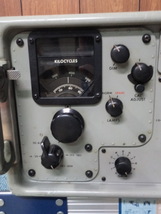 NAVY　DEPARTMENT　軍用無線機　AN/SRR-11A　RADIORECEIVING　SET　ジャンク_画像2