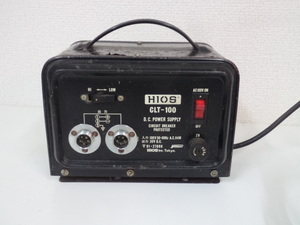 HIOS　　八重洲　DC POWER　SUPPLY　CLT-100　ジャンク