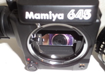 マミヤ　Mamiya645　M645SUPER　MAMIYA　SEKOR　MACRO　C　80mm　1:4N　ジャンク_画像5