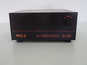 WELZ　DC　POWER　SUPPLY　RS-480　　ジャンク