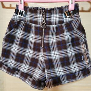 チェック半ズボン 140cm