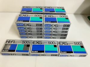 （L-77）新品 未使用品 Scotch・EXG500HG MASTER ベータテープ　スコッチ