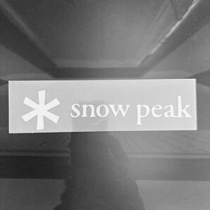 【Snowpeak】カッティングステッカー
