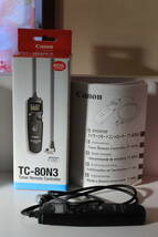 良品　Canon キヤノン TC-80N3 タイマーリモートコントローラー 【送料込み】_画像3