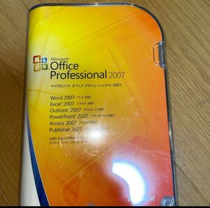 Microsoft Office Professional 2007 中古