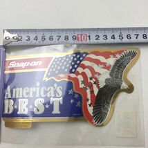 Snap-on スナップオン　ステッカー　America's BEST 未使用 _画像3