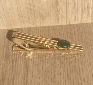 ..(. sphere ) oval kaboshon cut design tiepin [ inspection /.../ jade /ne flight ] necktie pin case attaching including carriage 