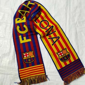 FC バルセロナ オフィシャル マフラー FC BARCELONA エフシーバルセロナ　バルセロナ サッカー フットボール　マフラー　ストール　muffler