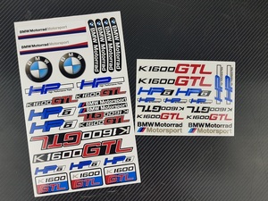 BMW Motorrad k1600GTL 2 ステッカー デカール セット シール 送料無料