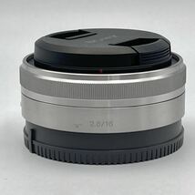 【美品】一眼レフカメラ フィルムカメラ SONY ソニー単焦点レンズ E 16mm F2.8 SEL16F28_画像3