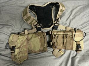 TAC-T TacticalTailor タクティカルテイラー MAV2P Xハーネス付 paracleteポーチ付属 チェストリグ PJ CCT