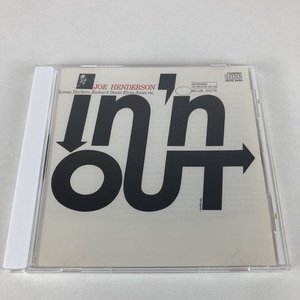 YC10 【CD / BLUE NOTE RVG EDITION】JOE HENDERSON『IN ’ N OUT』ジョー・ヘンダーソン/KENNY DORHAM/McCOY TYNER/ELVIN JONES