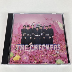 YC10　チェッカーズ フラワー / The Checkers FLOWER 帯付 廃盤■86年発売 10曲収録 CD アルバム D32A-0170 旧規格盤 