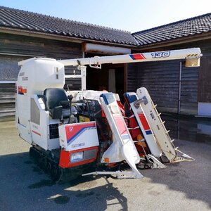 （石川）Yanmar 2条刈 Combine CA130 438hours 13馬力 オーガ　デバイダー OKH160included　Used item