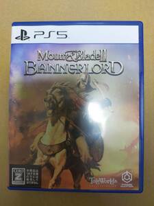 即決　MOUNT & BLADE II: BANNERLORD (マウントアンドブレイド2 バナーロード) -PS5 
