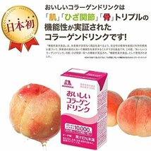 【タイムセール】 ビタミンC 125ｍｌ×12本 森永製菓 ］ おいしいコラーゲンドリンク ビタミンD コラーゲン ［ 美容 セ_画像3