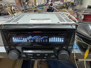 動作確認OK ADDZEST DMZ435LP CD MD DSP 2DINデッキ カーオーディオ アゼスト MDデッキ 当時物