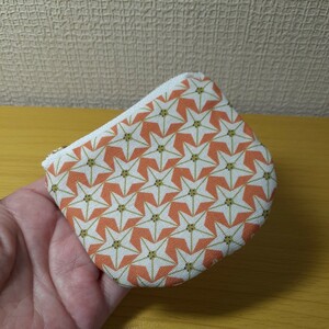 北欧 ミニポーチ .a ヒトデ ハンドメイド 小物入れ 小銭入れ 手縫い