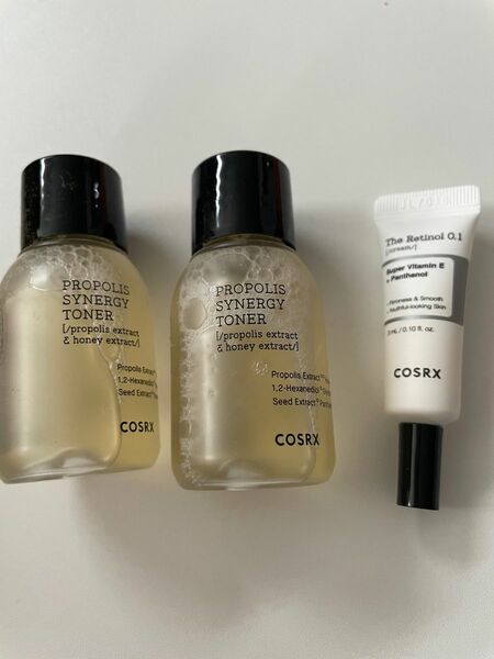 COSRX プロポリスシナジートナー　化粧水　お試し　サンプル　トライアル　レチノール　0.1