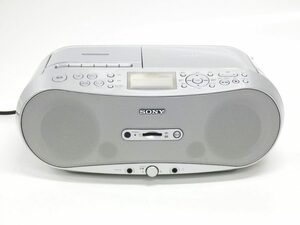 Y667Yちょる　SONY　CDラジオカセット メモリーレコーダー　CFD-RS501　18年製　ラジオ/カセット/CD再生/SDカード再生/録音確認済　ソニー