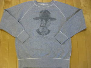 ネクサスセブン　NEXUSⅦ　プリントスウェット　HARTMAN CREW NECK SWEAT　ハートマン　サイズ５０（X-LARGE）