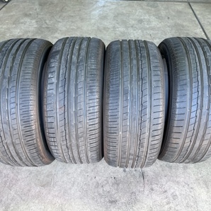 ほぼ新品! 245 45 18 4本SET ヨコハマ Bluearth-A AE50 245/45R18 100W 2017年製の画像1