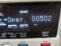 ◎【通電確認済み】SONY DSR-1500A DVCAMレコーダー DRUM 39×10 ジャンク 現状品◎V480_画像5