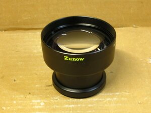 ▽Zunow 1.9倍 THC-19 テレコンバージョンレンズ 58mm 中古 ズノー