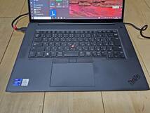 Lenovo Thinkpad P1 Gen4 / Core i9 11950H / Mem 32GB / SSD: 512GB / RTX3080 16GB / IPS 4K マルチタッチ_画像3