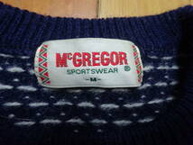 ■Ｐ-309 ■McGREGOR 二ット セーター サイズＭ_画像2