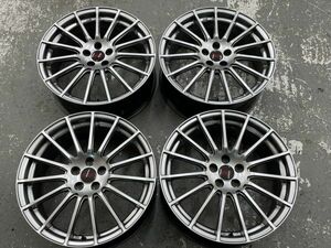 スバル純正 STi 18x7.5+48 5H100 インプレッサ レガシィ BRZ エクシーガ 中古 売切り