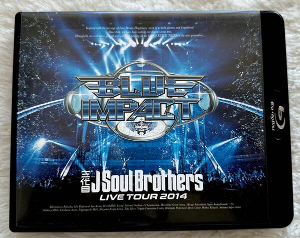【国内盤ブルーレイ】 三代目 J Soul Brothers ／LIVE TOUR 2014 「BLUE IMPACT」 