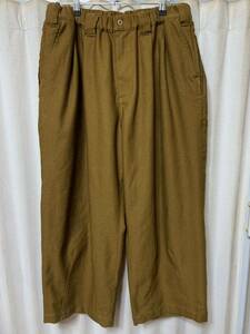 TIGHTBOOTH CORD BAGGY PANTS サイズXL BROWN タイトブース TBPR バルーンバギースラックスパンツ