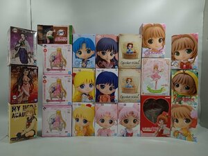 【未開封】セーラームーン/カードキャプターさくら/鬼滅の刃 他 フィギュア 22点 まとめ売り ラストワン賞 うさぎ＆ルナ 他 [14-2］No.9135